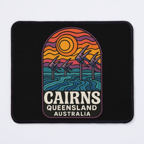 Item preview, Cairns Queensland Australia Trippy Art Travel designed and sold by TomFrontierArt.
