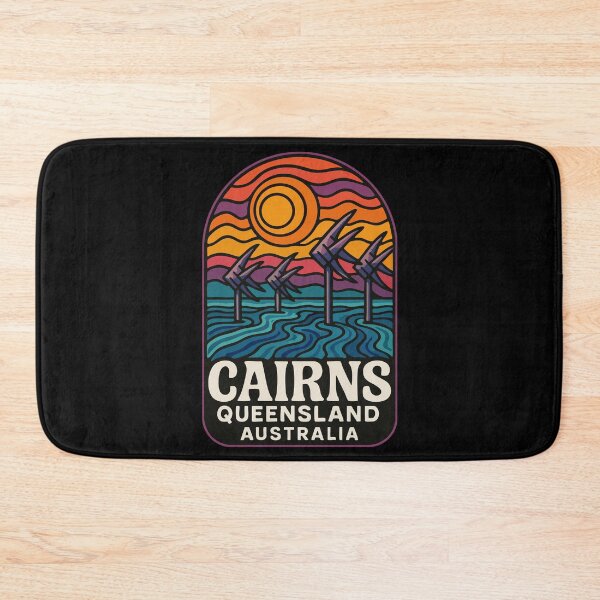 Item preview, Cairns Queensland Australia Trippy Art Travel designed and sold by TomFrontierArt.
