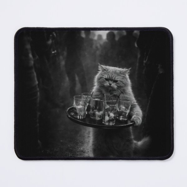 Item preview, Cinematic Cat in Nightclub designed and sold by Noa M. Estevez | Cinematic Chaos.