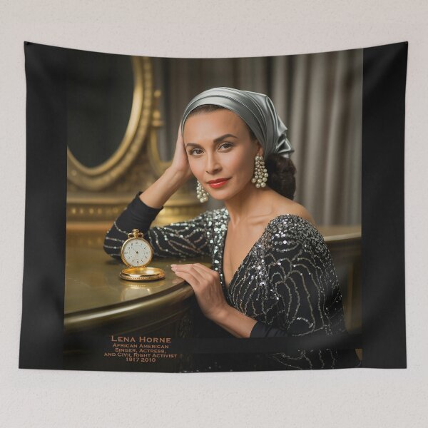 Item preview, LENA HORNE - Wall Art - African American Singer, Actress & Civil Right Activist designed and sold by DBM Photo Art 1.
