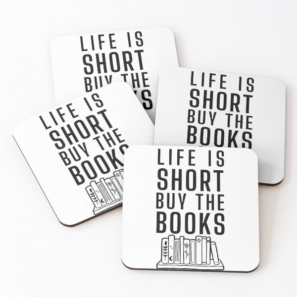Item preview, Life is short, buy the books designed and sold by A Fabulous Production.