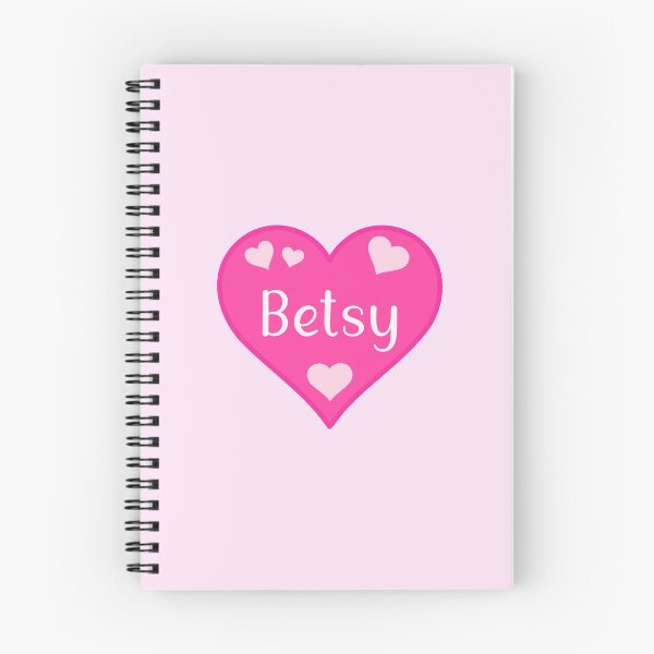 Item preview, Betsy Name Pink Heart  designed and sold by Jeallan Designs.