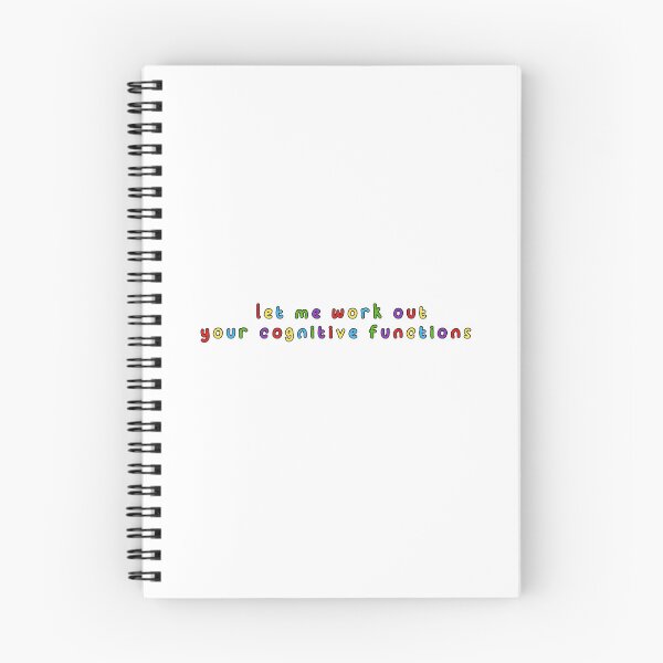 Item preview, let me work out your cognitive functions designed and sold by Girlmeetsjess.