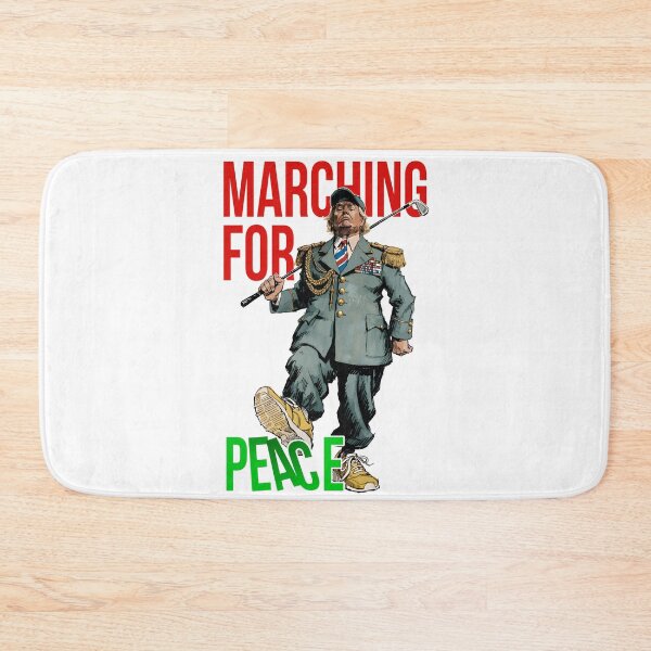Item preview, DTJ - Marching for Peace - satire of tyranny designed and sold by knappidesign.