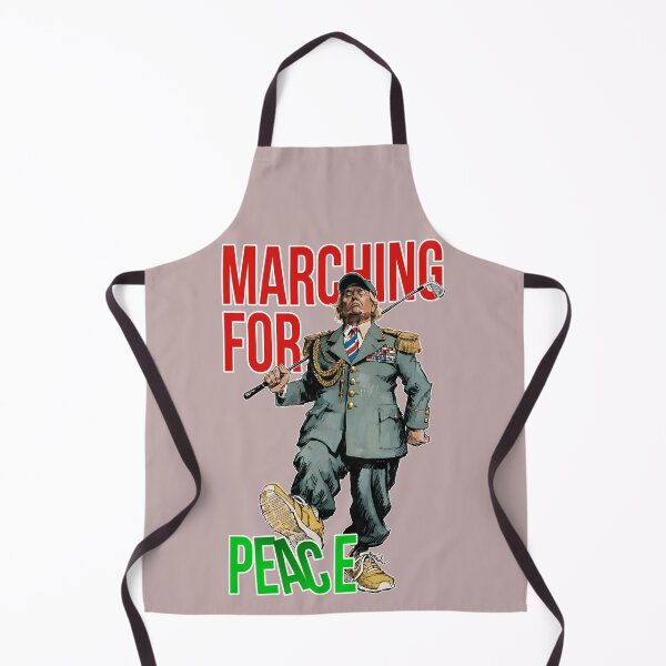 Item preview, DTJ - Marching for Peace - satire of tyranny designed and sold by knappidesign.