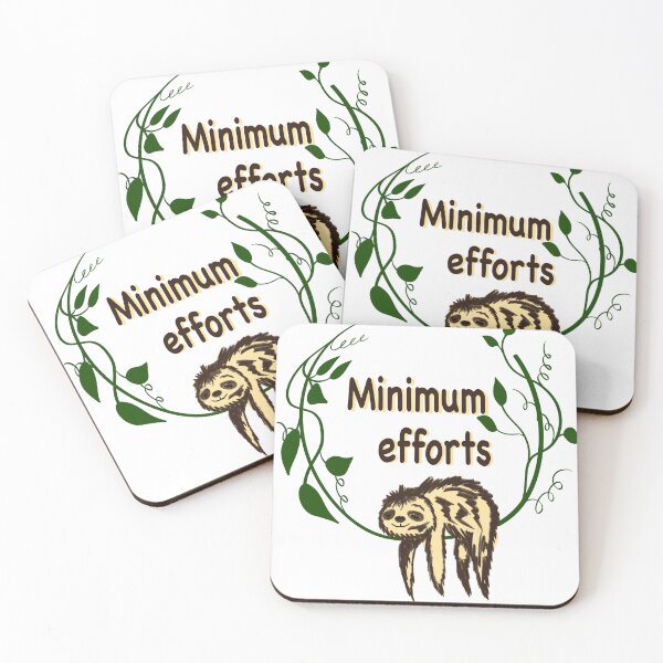 Item preview, Lazy sloth minimum efforts club designed and sold by Maryart8.