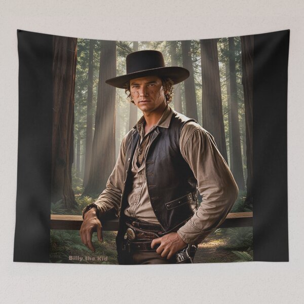 Item preview, BILLY the KID - Wall Art - American Outlaw 1859 designed and sold by DBM Photo Art 1.
