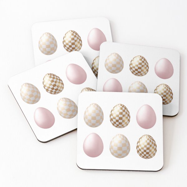 Item preview, Pastel Easter Eggs Set – Minimal Spring Holiday Egg Collection designed and sold by olenapetol.