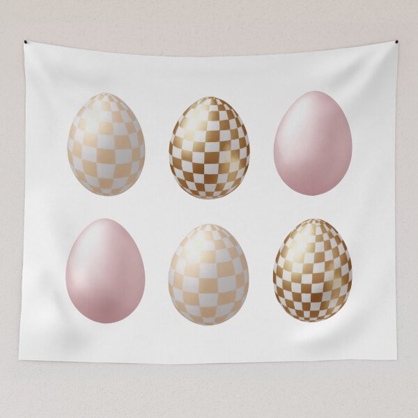 Item preview, Pastel Easter Eggs Set – Minimal Spring Holiday Egg Collection designed and sold by olenapetol.