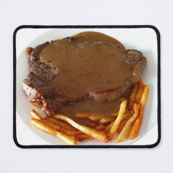 Item preview, Yummy steak and fries designed and sold by Bambledriel.