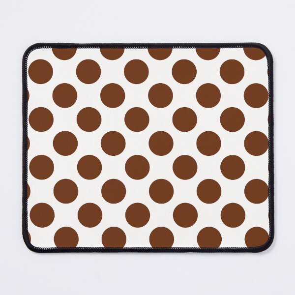 Item preview, Brown Polka Dots On White designed and sold by POLKAIWERX.