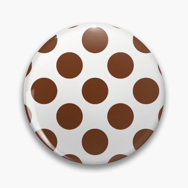 Item preview, Brown Polka Dots On White designed and sold by POLKAIWERX.