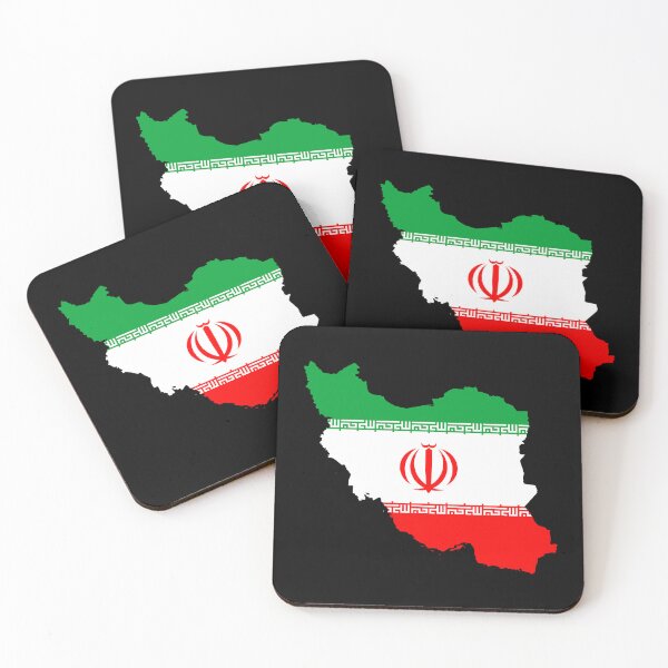 Item preview, Flag Map of Iran designed and sold by DreamBrushy.