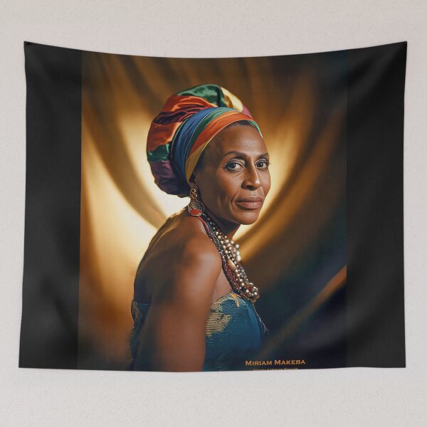 Item preview, MIRIAM MAKEBA - Wall Art - South African Singer-Songwriter 1932 to 2008 designed and sold by DBM Photo Art 1.