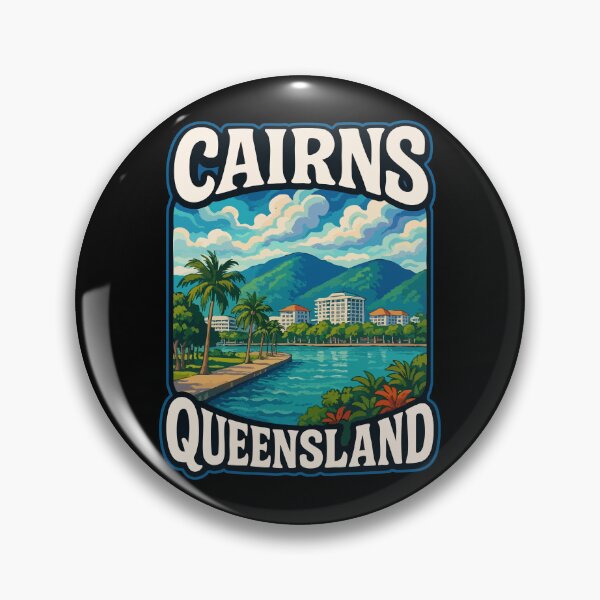 Artikelvorschau, Cairns, Queensland, Australien – Tropenreise entworfen und verkauft von TomFrontierArt.