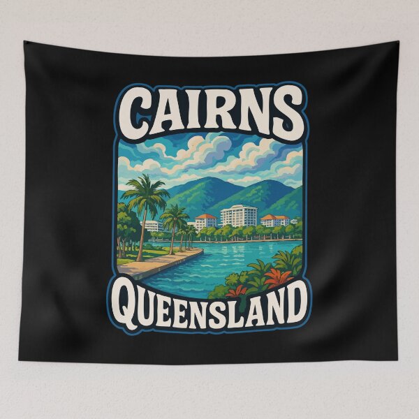 Item preview, Cairns Queensland Australia  Tropical Travel designed and sold by TomFrontierArt.