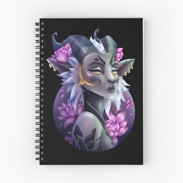 Item preview, Dark Fantasy Fursona Portrait designed and sold by Blystka-Art.