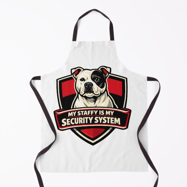 Item preview, My Staffy Is My Security System designed and sold by BestFriendTees.