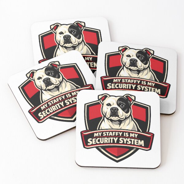 Item preview, My Staffy Is My Security System designed and sold by BestFriendTees.