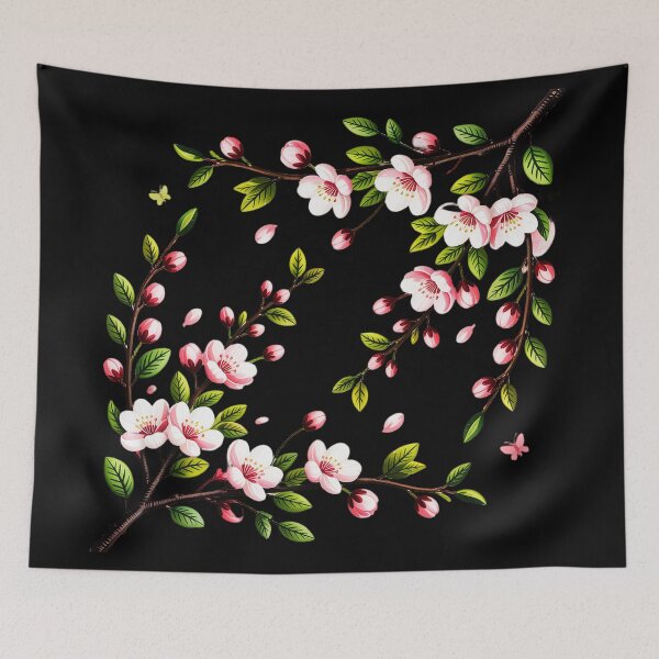 Item preview, Floral Springtime Cherry Blossom designed and sold by SteezeeStore.