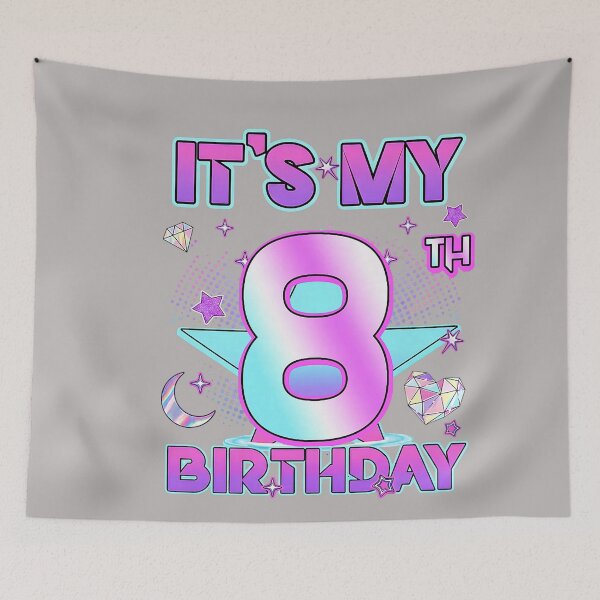 Item preview, 8 Years Old Birthday Kpop Kids 8Th Birthday Girls K-pop designed and sold by GreggRoss.