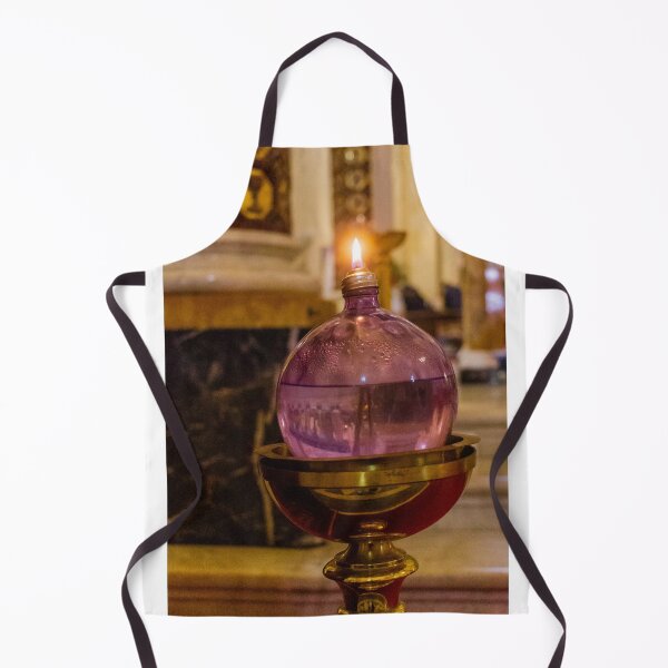 Item preview, Ornate Antique Glass Lamp With Gold Metal Stand and Warm Glowing Light in Interior designed and sold by Nmallia.