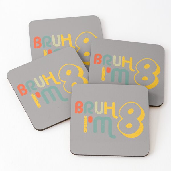 Item preview, 8th Birthday Bruh Im 8 Year Old Bday Meme Boys Girls Kids designed and sold by KathieFaugh.
