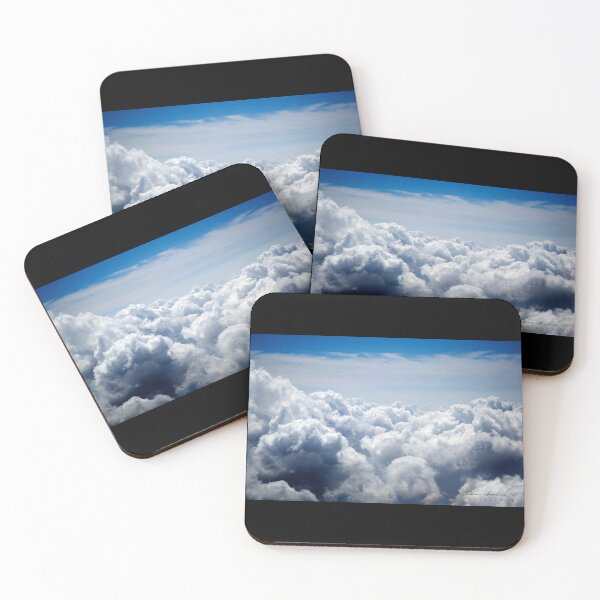 Item preview, Dreamy Cloudscape Aerial Photography Print designed and sold by DrTol.