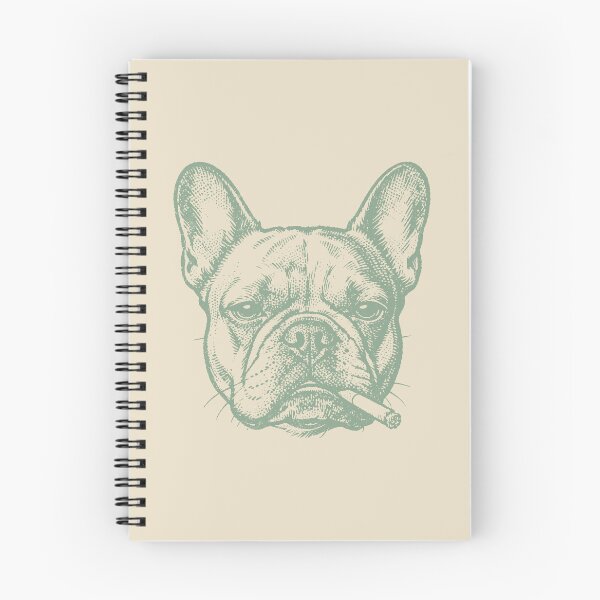 Item preview, Smoking French Bulldog. designed and sold by EunsooLee.
