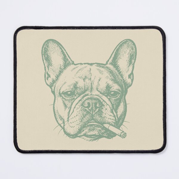 Item preview, Smoking French Bulldog. designed and sold by EunsooLee.