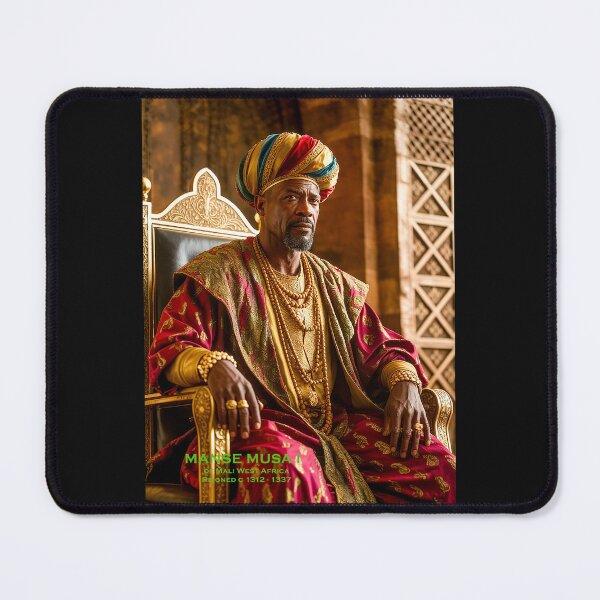 Item preview, MANSE MUSA I - Wall Art - Mali Empire - Reigned c. 1312 to 1337 designed and sold by DBM Photo Art 1.