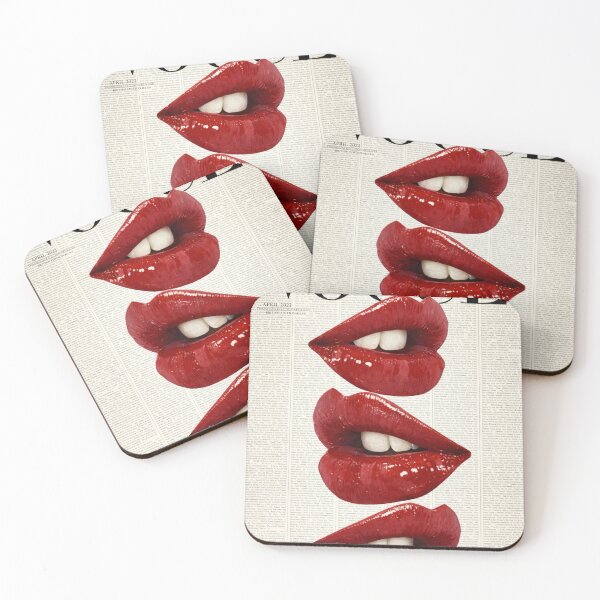 Item preview, Red lips designed and sold by Quiet Sun.