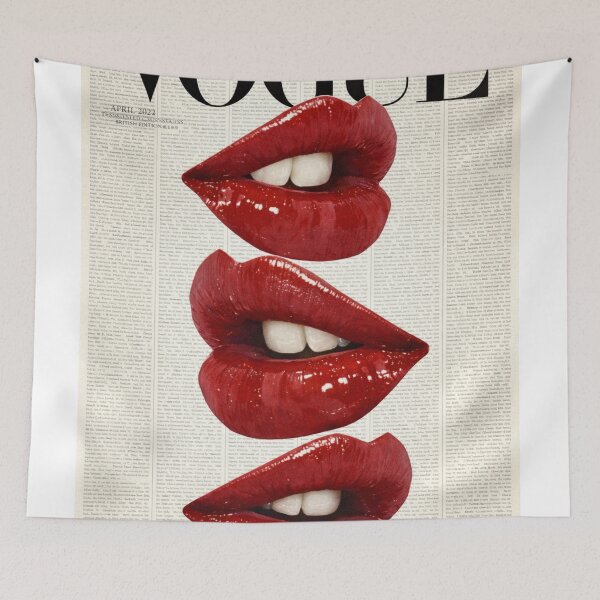 Item preview, Red lips designed and sold by Quiet Sun.