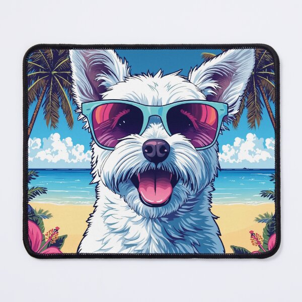 Item preview, Dog on the beach designed and sold by Zenvy1.
