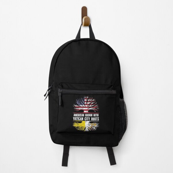 Item preview, American Grown with Vatican City Roots USA Flag designed and sold by CosmoKitsch.