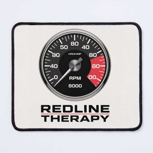 Item preview, "Redline Therapy" Feel the adrenaline rush at high revs designed and sold by Nikoverse.