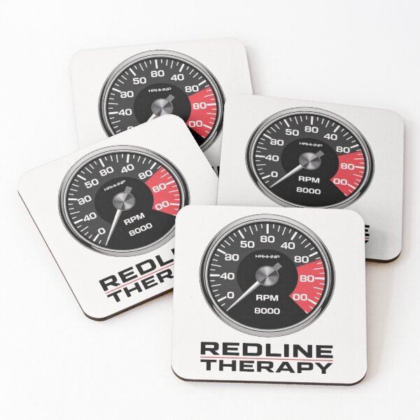Item preview, "Redline Therapy" Feel the adrenaline rush at high revs designed and sold by Nikoverse.