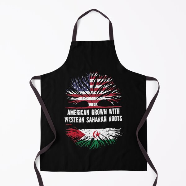Item preview, American Grown with Western Saharan Roots USA Flag designed and sold by CosmoKitsch.