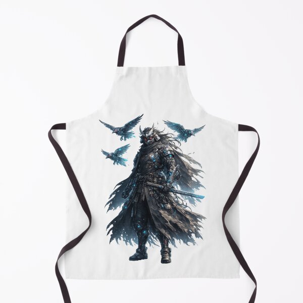 Item preview, King of Crows Cyber Samurai designed and sold by InkTheFox.