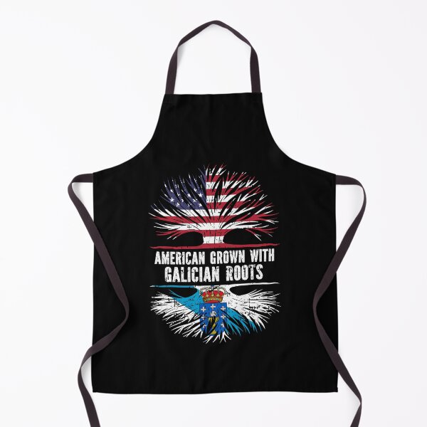 Item preview, American Grown with Galician Roots USA Flag designed and sold by CosmoKitsch.