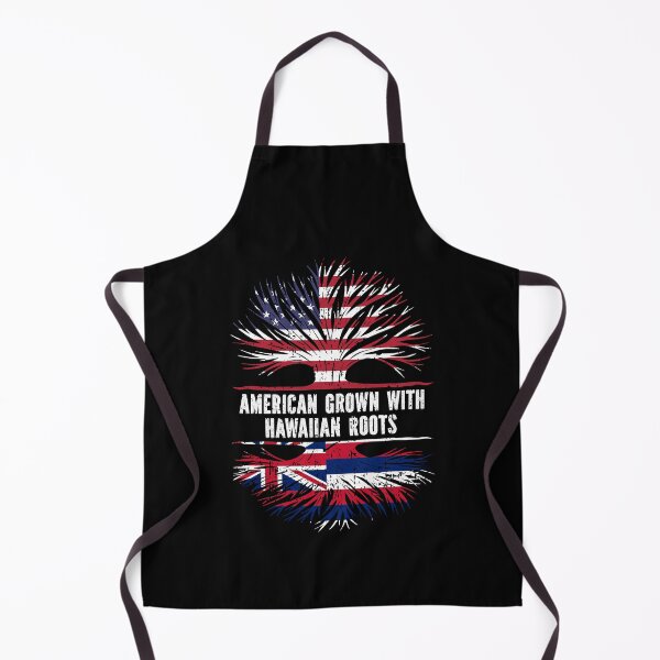 Item preview, American Grown with Hawaiian Roots USA Flag designed and sold by CosmoKitsch.