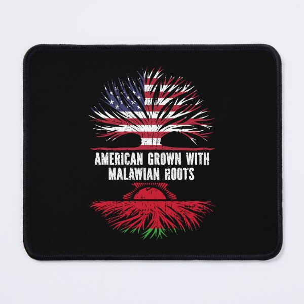 Item preview, American Grown with Malawian Roots USA Flag designed and sold by CosmoKitsch.