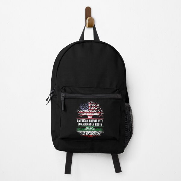 Item preview, American Grown with Somalilander Roots USA Flag designed and sold by CosmoKitsch.