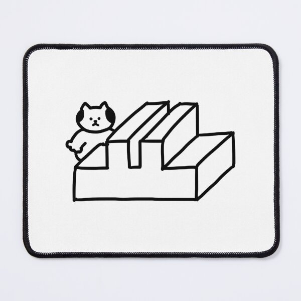 Item preview, a Cat next to ㅛ designed and sold by superbaechoo.