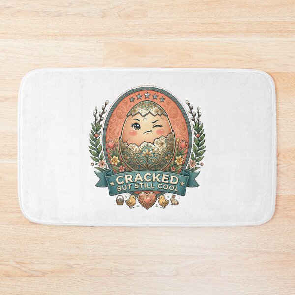 Item preview, Cracked But Still Cool Shirt – Funny Easter Egg Graphic designed and sold by relso.