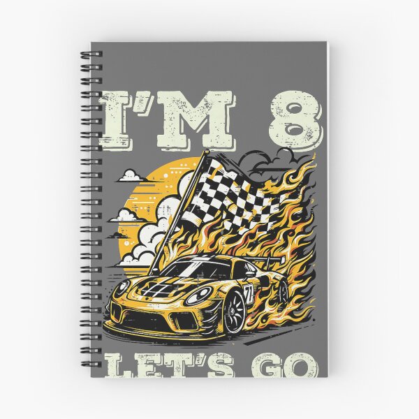 Item preview, 8th Birthday Race Car Flag Im 8 Years Old Bday Boys Kids designed and sold by KristineLi.