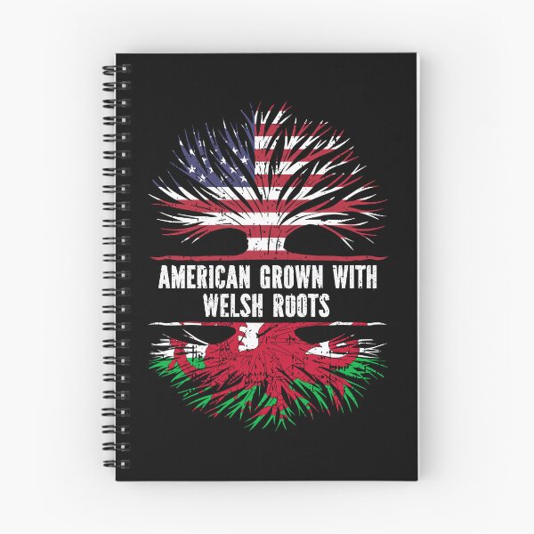 Item preview, American Grown with Welsh Roots USA Flag Wales  designed and sold by CosmoKitsch.