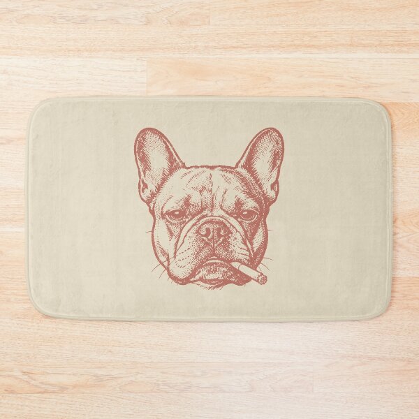 Item preview, Smoking French Bulldog. #2 designed and sold by EunsooLee.