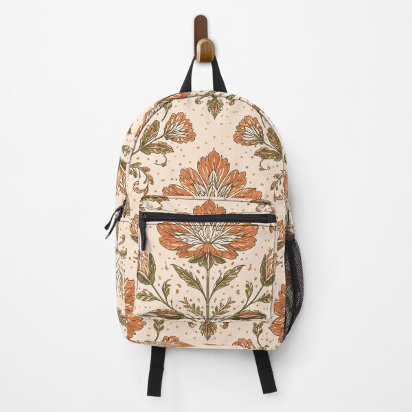 Item preview, Boho Indian Block Print Pattern – Earthy Floral Seamless Design designed and sold by OpenDreamArts.
