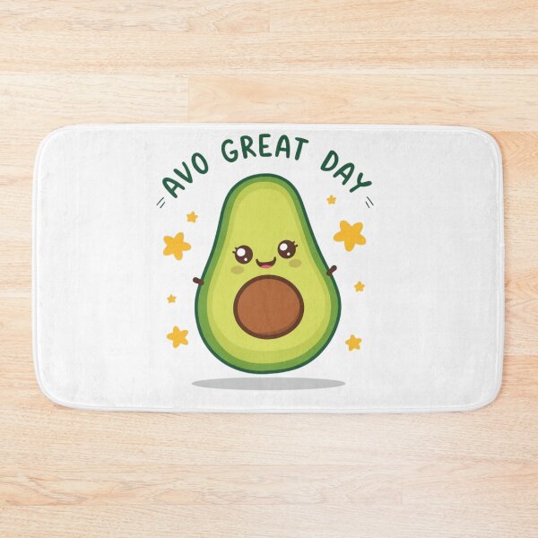 Item preview, Avo Great Day – Cute Avocado Illustration designed and sold by catcurio.